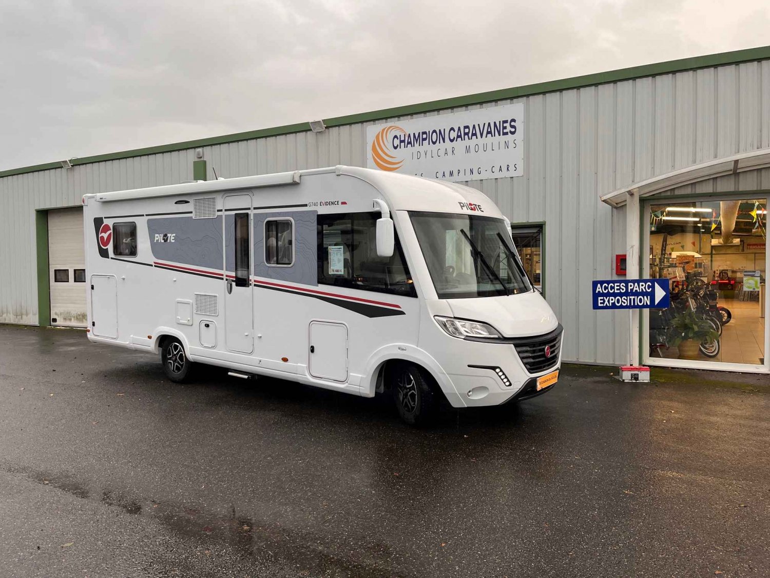 Champion Caravanes et Camping Car - Pilote PILOTE G 740 FC EVIDENCE à 78 480 €€